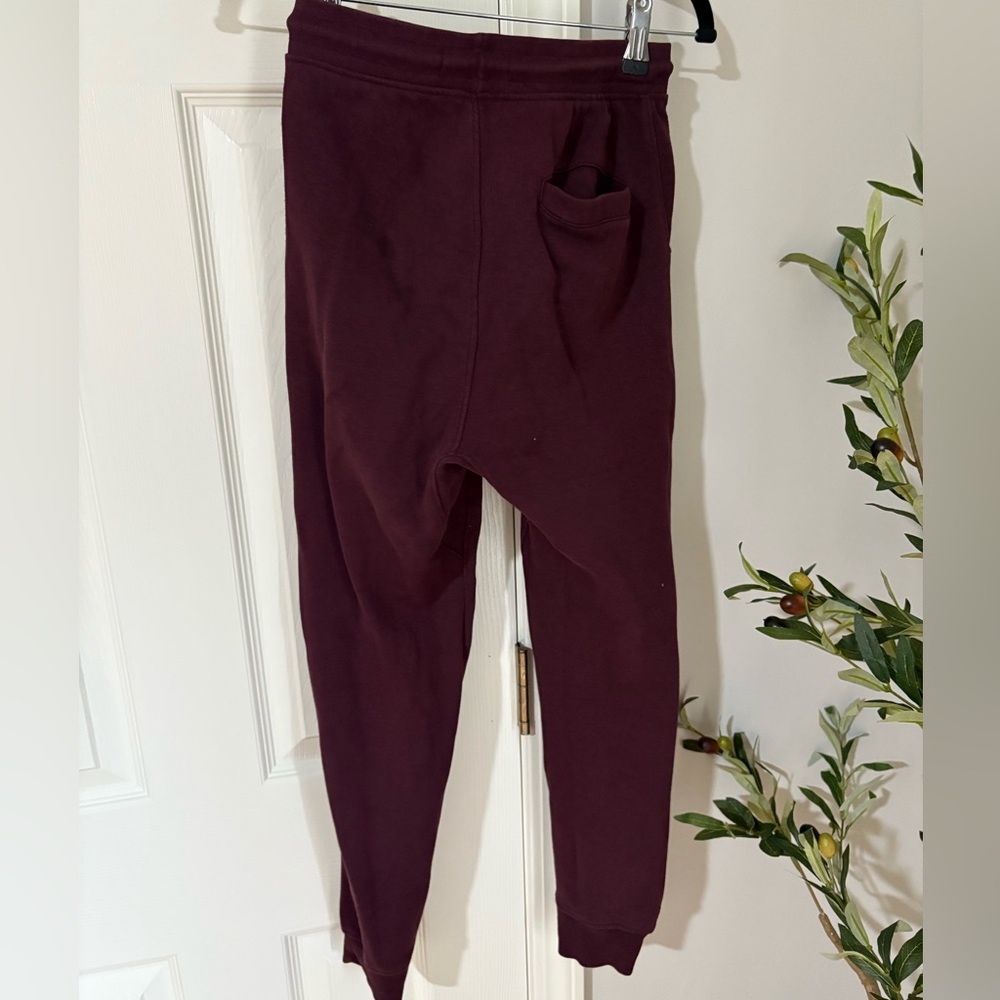 Kids Maroon Jogger Pants by Zara